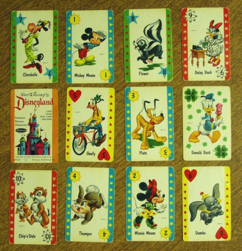 Walt Disney's Disneyland Card Game