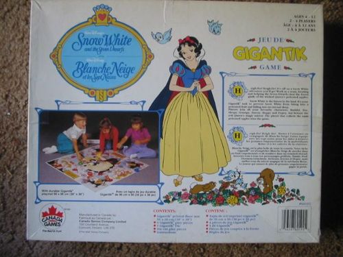 Walt Disney's Snow White and the Seven Dwarfs Gigantik Game