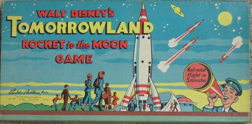Walt Disney's Tomorrowland Rocket to the Moon