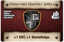 Wander: The Cult of Barnacle Bay – Miniature Monthly Shield Promo Card