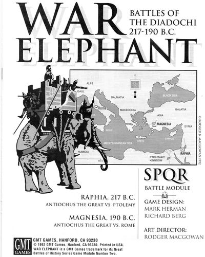 War Elephant: Battles of the Diadochi 217-190 B.C. – SPQR Battle Module