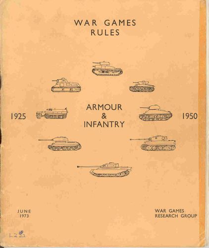 War Game Rules: Armour & Infantry – 1925-1950