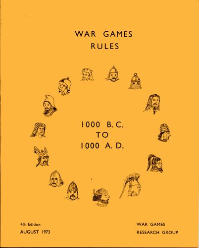 War Games Rules 1000 BC to 1000 AD