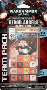 Warhammer 40,000 Dice Masters: Blood Angels – Black Rage Team Pack