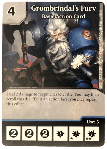 Warhammer 40,000 Dice Masters: Grombrindal's Fury Promo
