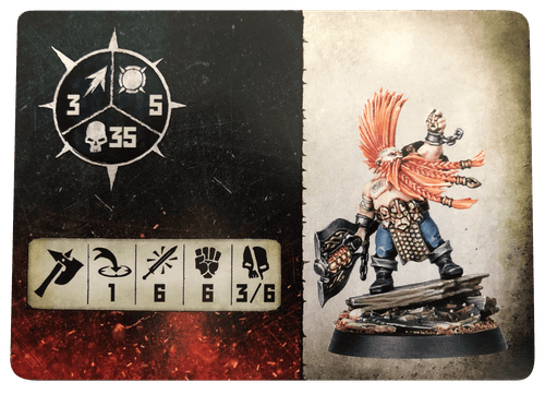 Warhammer Age of Sigmar: Warcry – Gotrek Gurnisson Promo Card