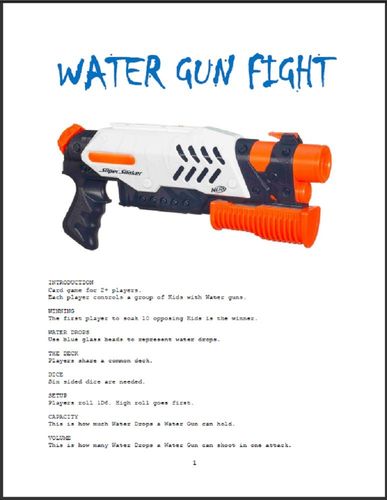 Water Gun Fight
