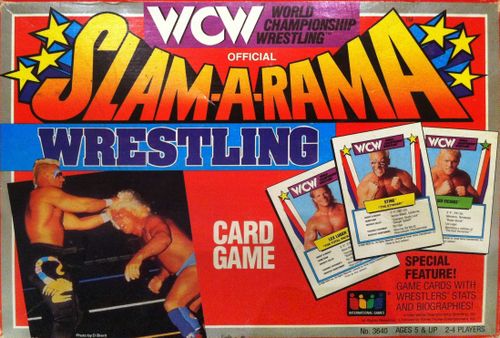 WCW Slam-A-Rama Wrestling Card Game