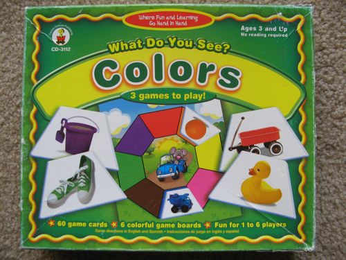 What Do You See Colors Board Game BoardGames Your Source For Everything To Do With 