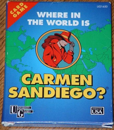 Where in the World Is Carmen Sandiego? Card Game