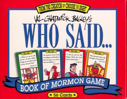 Who Said... Book of Mormon Game