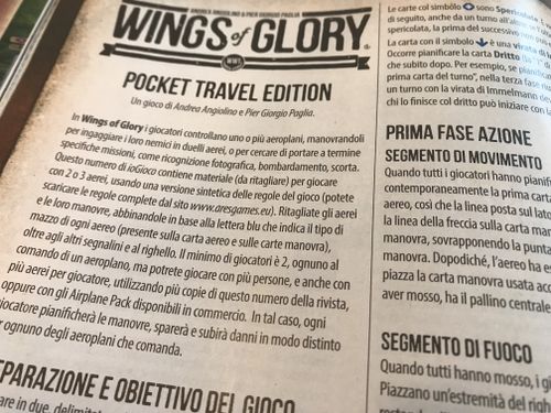 Wings of Glory: Pocket Travel Edition