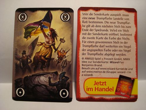 Wizard Extreme: Revolution promo card