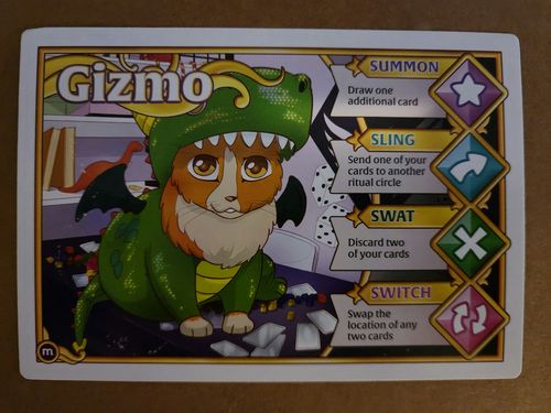 Wizard Kittens: Gizmo promo card