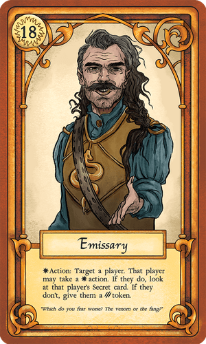 Wolves of Mercia: The Emissary Promo Card