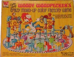 Woody Woodpecker's Crazy Mixed-Up Color Factory Game