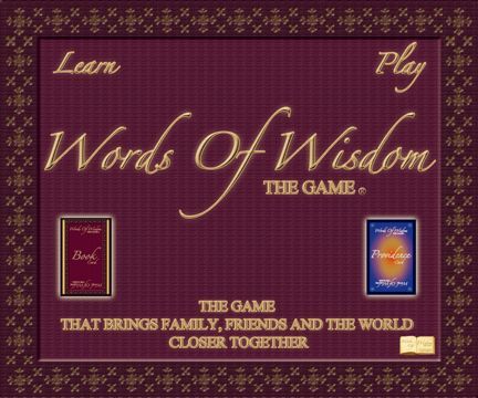 Words of Wisdom: The Game