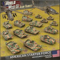 World War III: Team Yankee – American Starter Force: Armoured Cavalry Troop