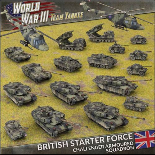 World War III: Team Yankee – British Starter Force: Challenger Armoured Squadron