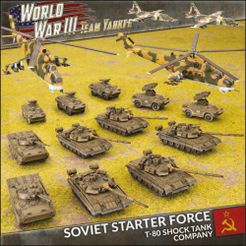 World War III: Team Yankee – Soviet Starter Force: T-80 Shock Tank Company