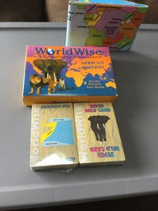 WorldWise Geography Card Game: African