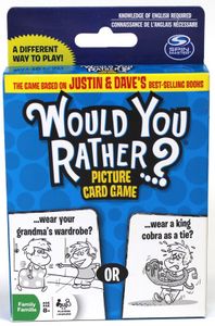 Would You Rather Picture Card Game