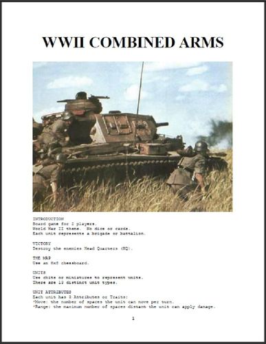 WWII Combined Arms