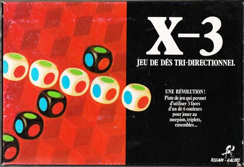 X-3: Jeu de Dés Tri-Directionnel