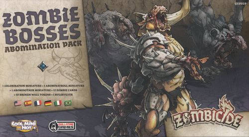 Zombicide: Black Plague Zombie Bosses Abomination Pack