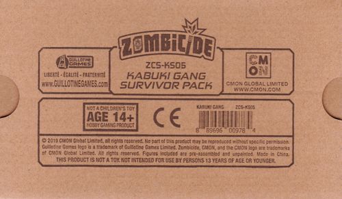 Zombicide: Invader – Kabuki Gang Survivor Pack