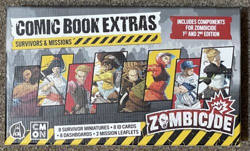 Zombicide Survivor: CMON Comics – Vol. 1 extras