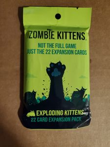 Zombie Kittens: Not the Full Game. Just the 22 Expansion Cards