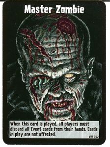 Zombies!!!: Master Zombie Promo Card