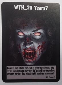 Zombies!!!: WTH...20 Years? Promo Card