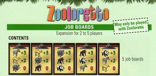 Zooloretto: Job Boards