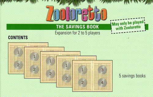 Zooloretto: The Savings Book